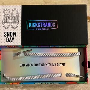 Kickstrands Shoe Laces Snow Day Wear Your Style New